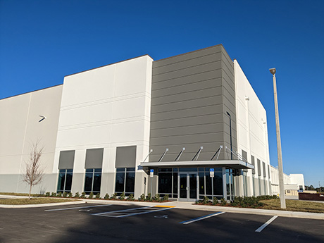 Industrial warehouse property in Tampa Florida